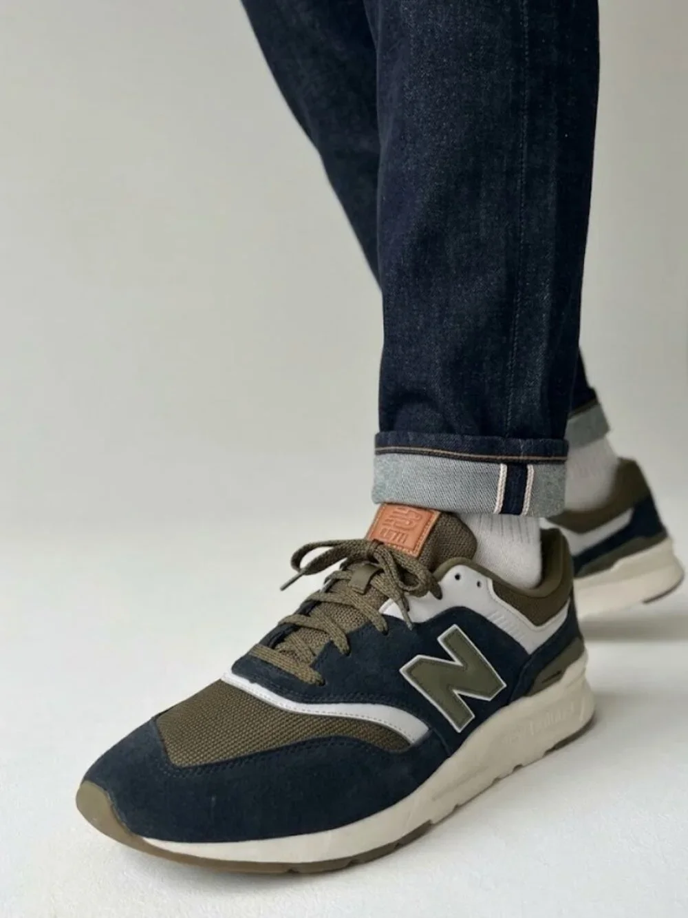 New Balance Men's 997 Sneakers Shoes Size 14 $100 Black/Dark Green
